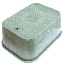 Valve Box Large Rectangle Heavy Duty BASE ONLY - Click Image to Close